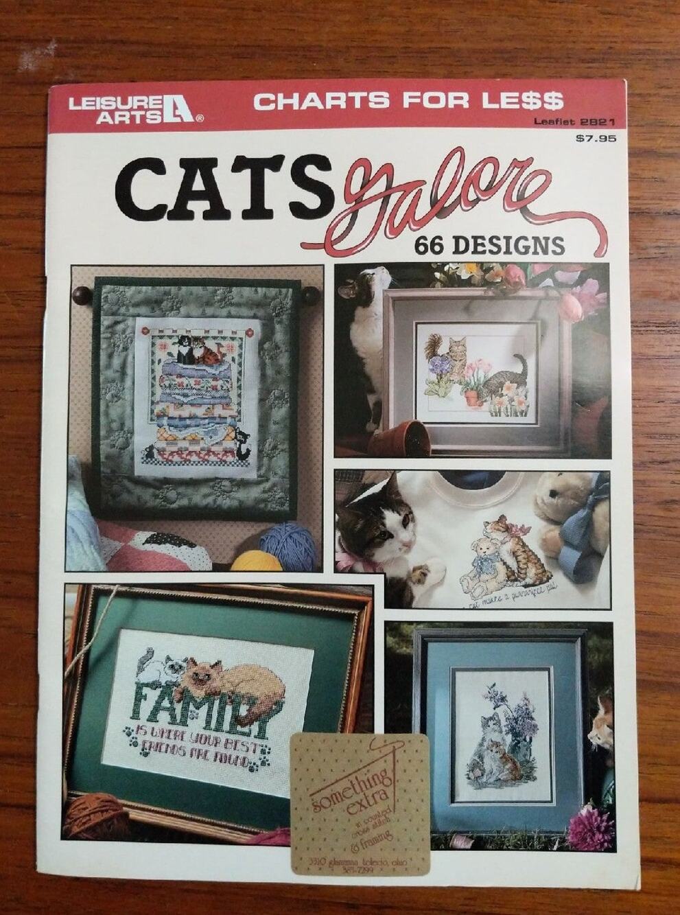 Cats Galore Cross Stitch Pattern Bk
